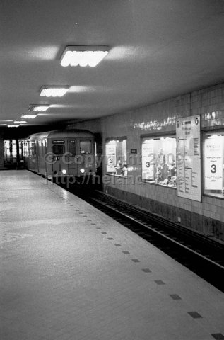 Metro station Slussen, Stockholm. (1966)