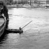 Fishing with old equipment at Strömmen, Stockholm. (1966)