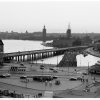 Slussen och Gamla stan från Katarinahissen, Stockholm. (1969)