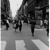 Drottninggatan crossing Gamla Brogatan, Stockholm. (1969)