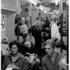 Communters in the metro, Stockholm. (1969)