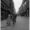 Drottninggatan korsningen Gamla Brogatan, Stockholm. (1969)