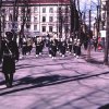 Guard parade in Kungsträdgården, Stockholm. (1960\'s)