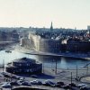 Vy över Gamla Stan från Katarinahissen, Stockholm. (1960-talet).