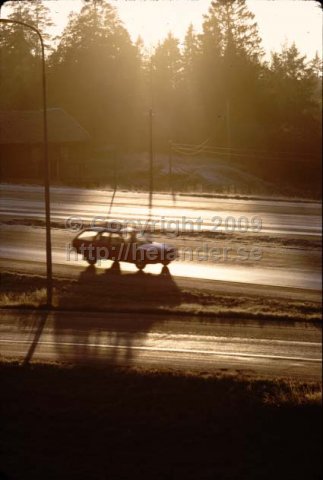 Motorway between Älta and Tyresö. (1972)