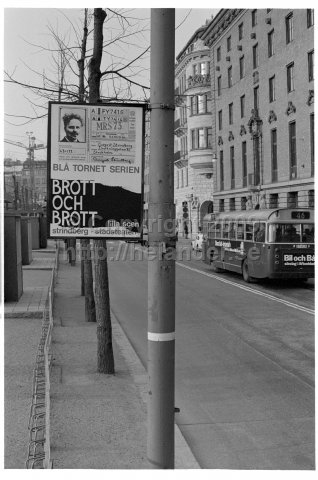 Kungsträdgårdsgatan, Stockholm. (1973)