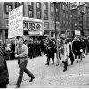 May 1 demonstration at Hötorget, Stockholm. (1970)