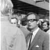 Election debate on the street, Drottninggatan, Stockholm. (1970)