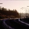 Motorway between Älta and Tyresö. (1972)