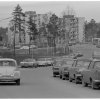 Suburb street in Älta, Stockholm. (1973)