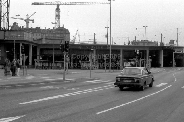 Slussen bus terminal, Stockholm. (1987)