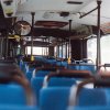 SL-bus interior, Stockholm. (1987)