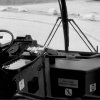 Drivers seat in a SL-bus, Stockholm. (1987)