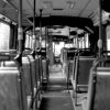 SL-bus interior, Stockholm. (1987)