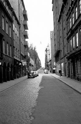 Kammakargatan 1966. Copyright Donald Helander.
